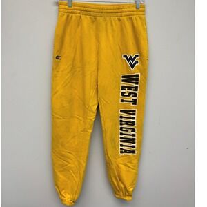 VTG West Virginia Mountaineers Sweatpants‎ Joggers Well Worn Size Large